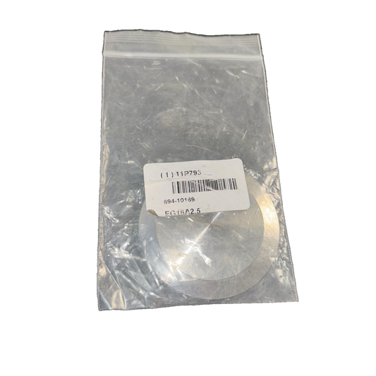 2 1/2 in OD Size, Clamp, Sanitary Fitting Cap - 11P793