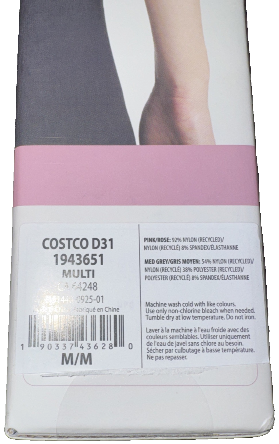 Puma 2 Pack Sports Bras Color Grey And Pink Size Medium