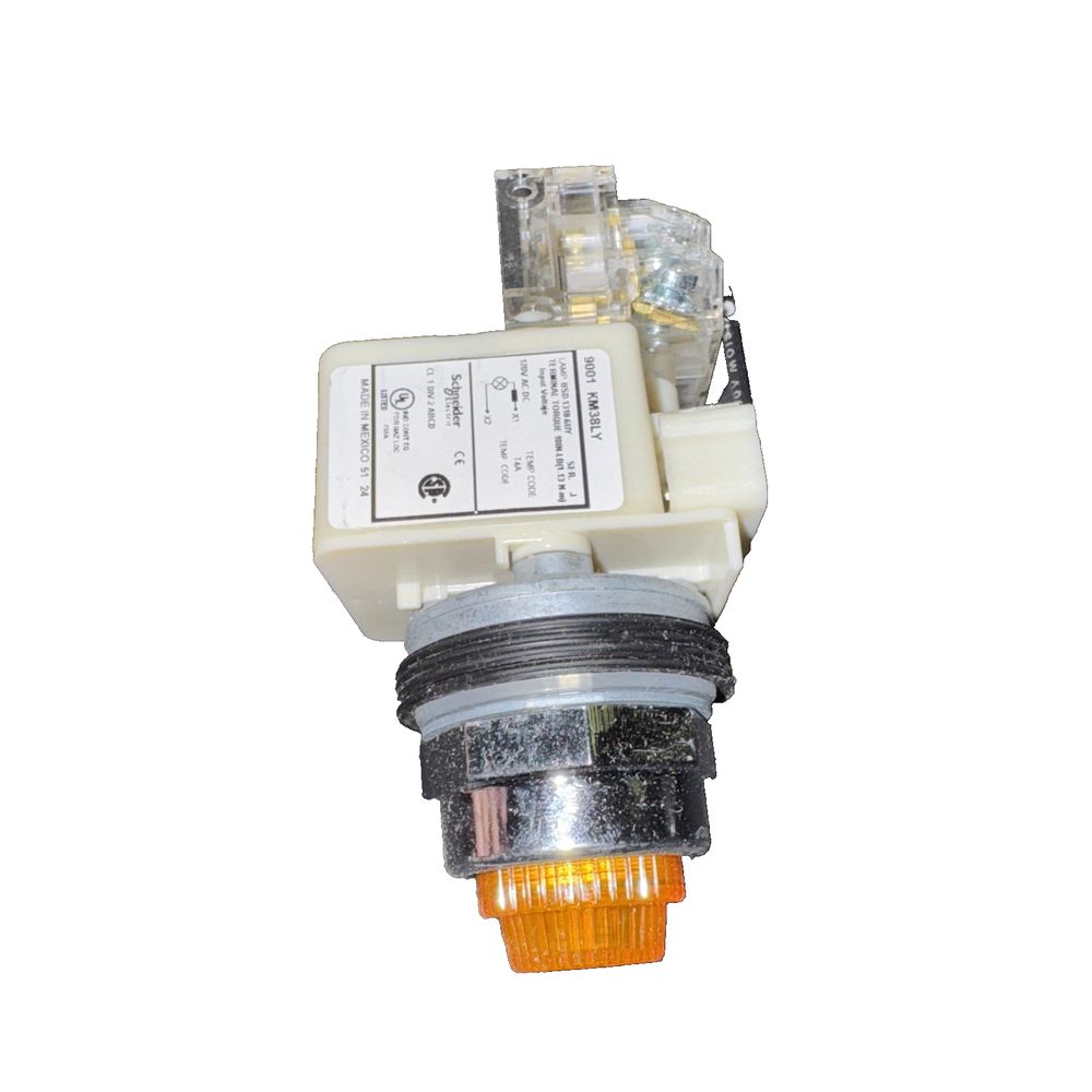 Push-to-test pilot light, Harmony 9001K, metal, polycarbonate, fresnel lens, amb, Schneider Electric – a - 01 - 010 - 0000 for bosch bosch…