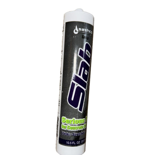 Sashco 16210 Slab Concrete Crack Repair Sealant, Gray, 10.5 Fl. Oz (Pack of 1) – a tube of glue for a white tube