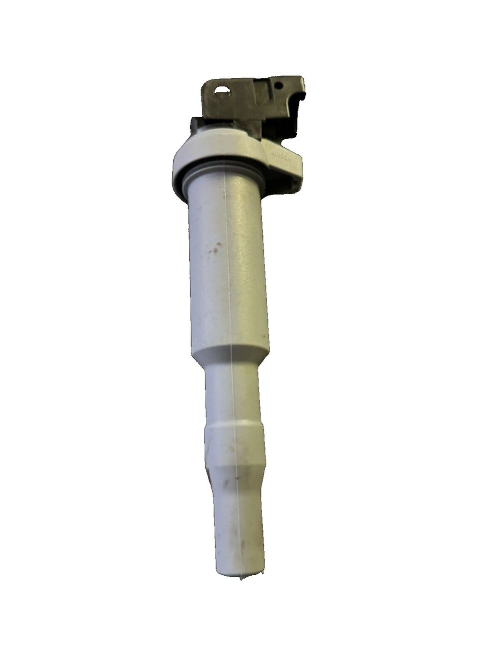 BOSCH 0221504800 Original Equipment Ignition Coil - Compatible With Select 2006 – a white plastic pipe with a metal fitting