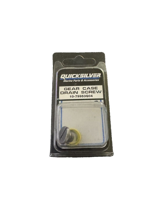 Quicksilver 79953Q04 Lower Unit Gear Lube Drain and Fill Hole Screw and Seal – quicky screw screws
