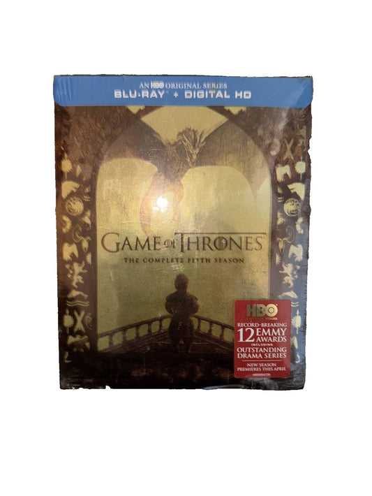 Game Of Thrones The Complete Fifth Season Blue-Ray New/Sealed, DaveyDooDeals – game of thrones collector box