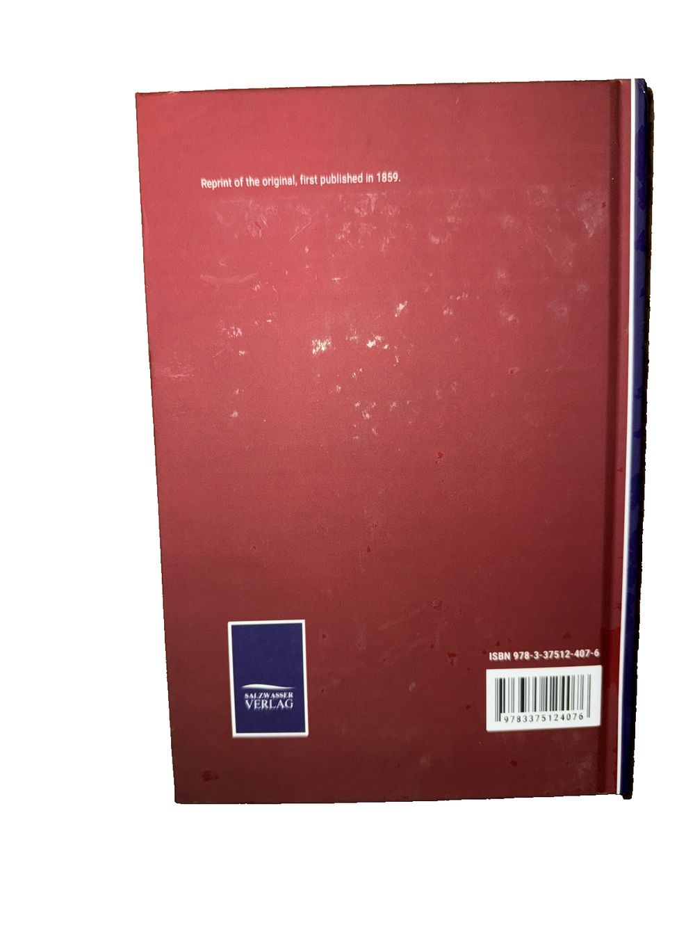 A System of Instruction in Qualitative Chemical Analysis, DaveyDooDeals – the book is red and has a white cover