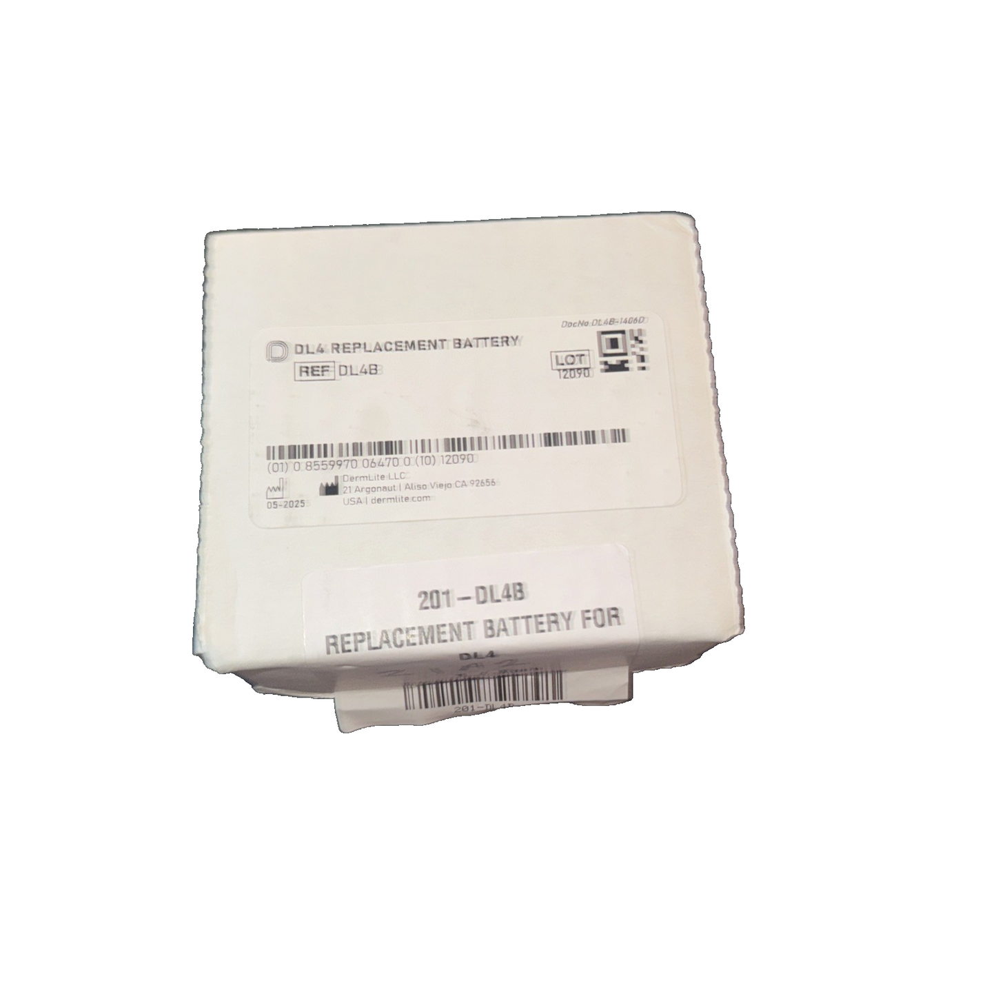 Replacement Battery for DermLite DL4 Dermatoscope