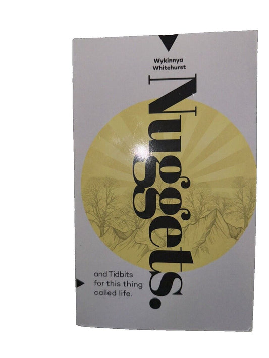 Golden Nuggets: For This Thing Called Life, DaveyDooDeals – the book cover for the book, the book is yellow