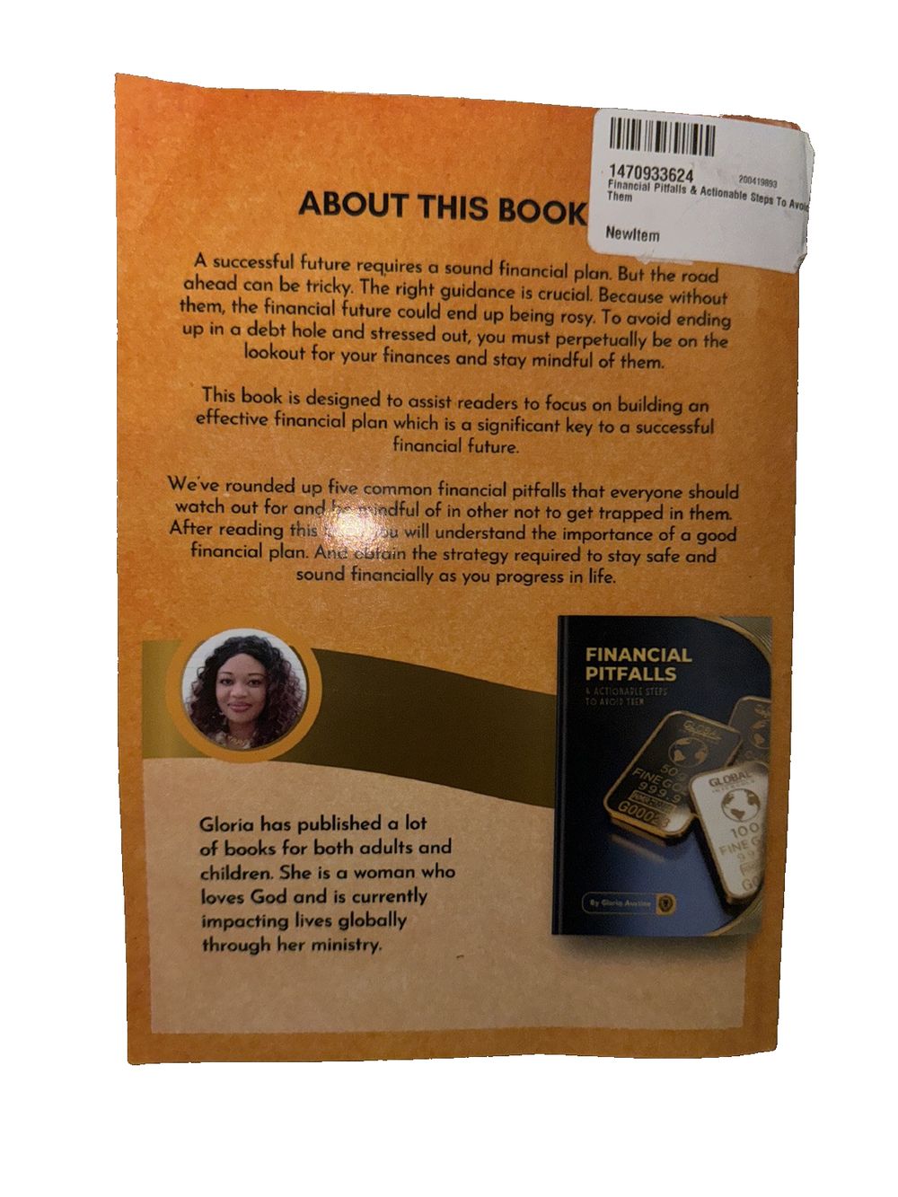 Financial Pitfalls & Actionable Steps To Avoid Them, DaveyDooDeals – a book with a picture of a woman