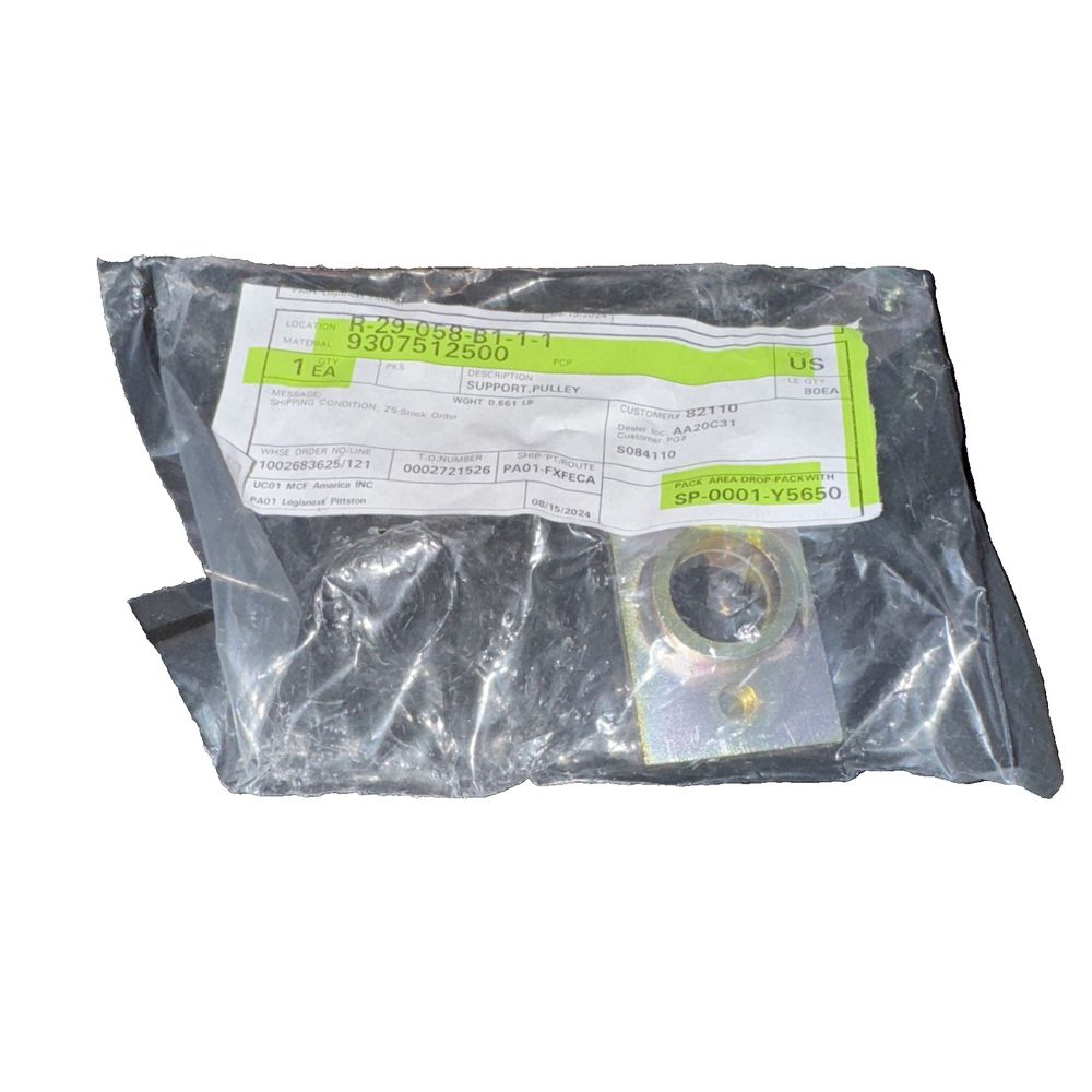9307512500 SUPPORT PULLEY, DaveyDooDeals – a package of a small piece of plastic