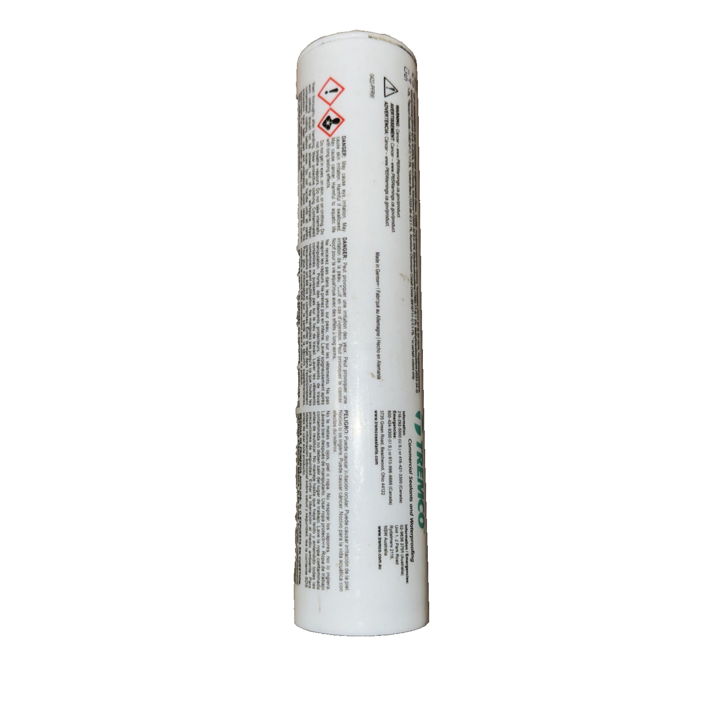 Tremco Pro GLaze 300Ml Caulking Tube