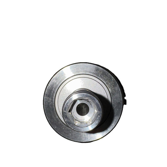 INA NUKR72-A Yoke Type Track Roller – a metal plate with a hole in the center