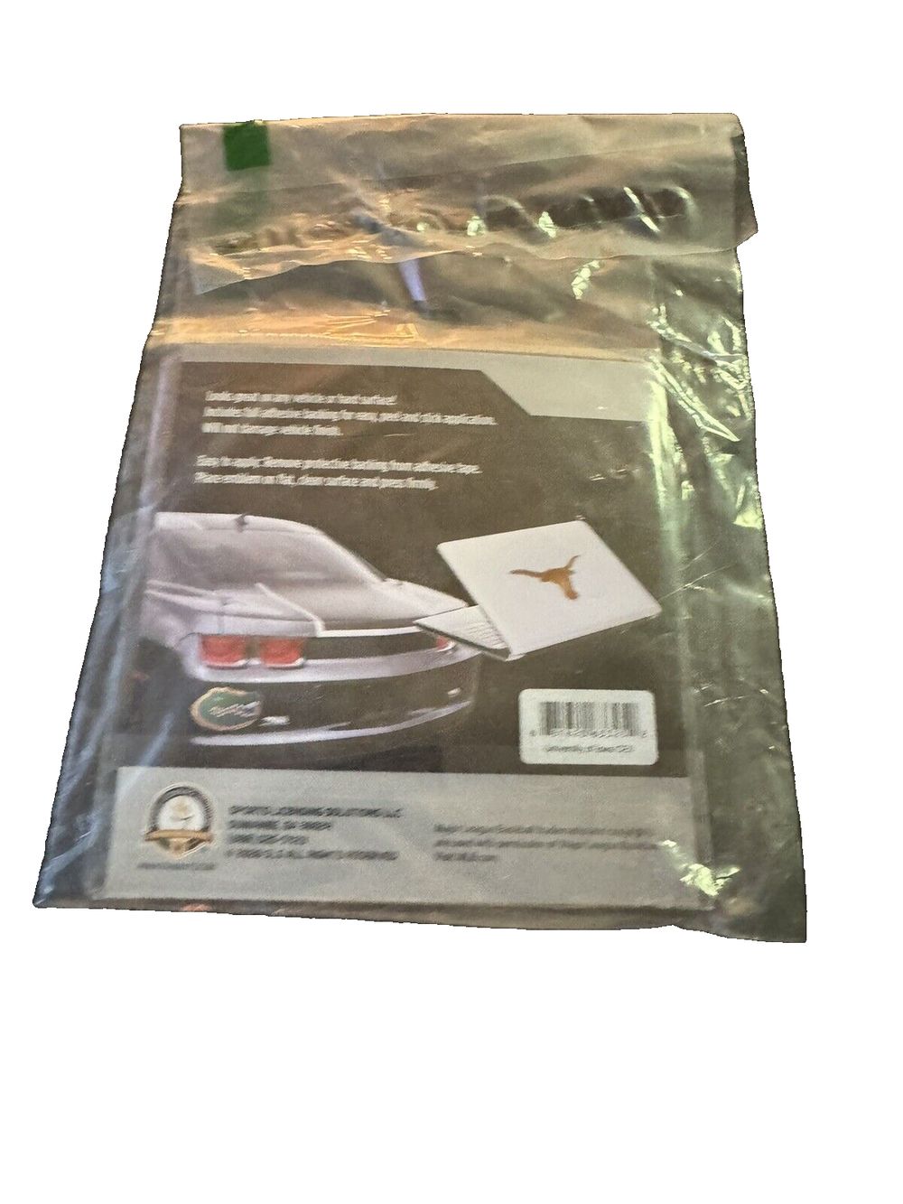 FANMATS 60528 Iowa Hawkeyes Heavy Duty Aluminum Embossed Color Emblem, Auto Embl – a bag of plastic bags with a white background