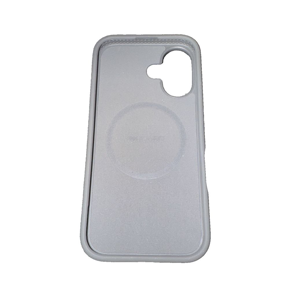 Incase ICON Case MagSafe for iPhone 16 – a white iphone case with a circular hole