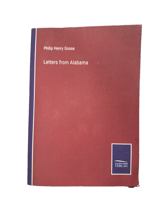Letters from Alabama, DaveyDooDeals – a red book with a blue cover and a white background
