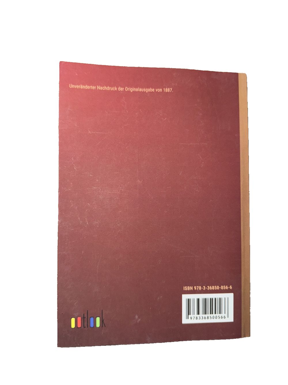 Regierungs-Blatt fr das Groherzogthum Mecklenburg-Schwerin: Jahrgang 1887, DaveyDooDeals – a red hardcover book with a white background
