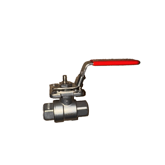 Valworx 1/2" 1000W0G CF8M STAINLESS STEEL BALL VALVE 1000