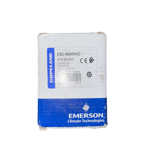 EMERSON COPELAND ESC-W24VAC 801028 K2510 SOLENOID COIL 24VAC NEW IN BOX