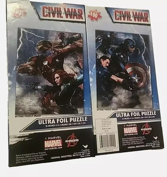 Marvel Captain America Civil War VS Series Ultra Foil 100-Piece Puzzle Pack, DaveyDooDeals – civil civil civil civil civil civil civil civi…