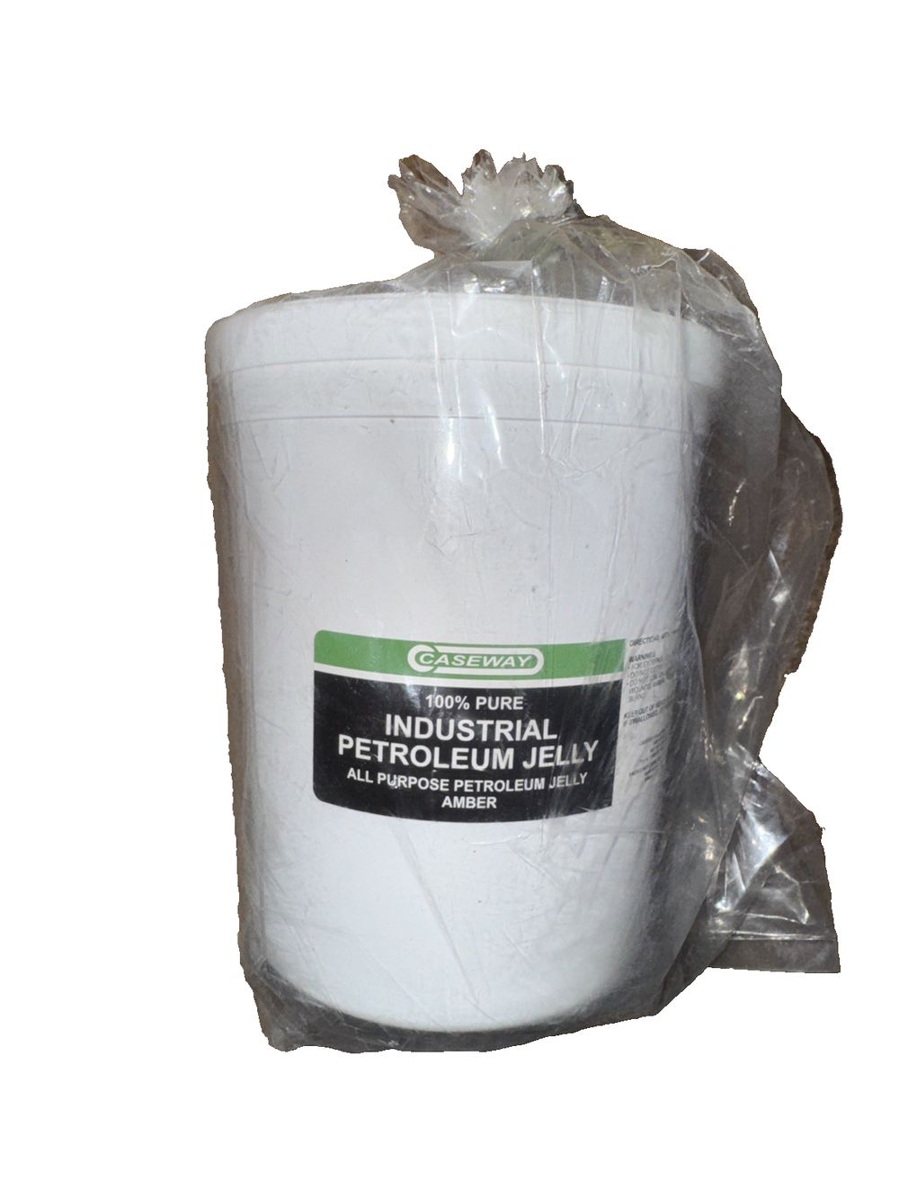 CaseWay 100% Pure Industrial Petroleum Jelly 2.13L, DaveyDooDeals – a white plastic bag with a white plastic bag on top