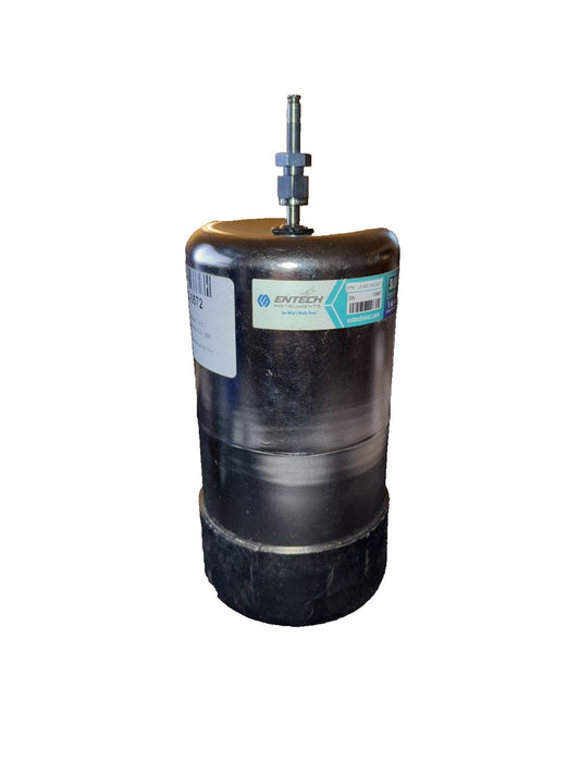 1.4L SC Soil Gas Can w/ MQT Valve (29-MC14LSQT), DaveyDooDeals – a black drum with a blue label on it