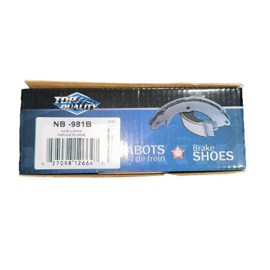 Rear Parking Brake Shoe NB-981B For Kia Sorento Hyundai, Top Quality – a box of blue shoe shoe