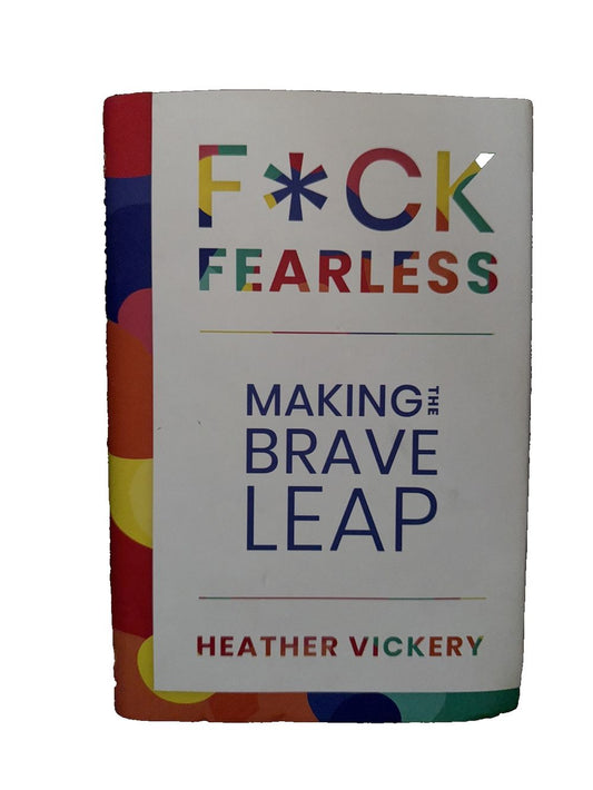F*ck Fearless: Making The Brave Leap, DaveyDooDeals – a book with the title making brave leaf