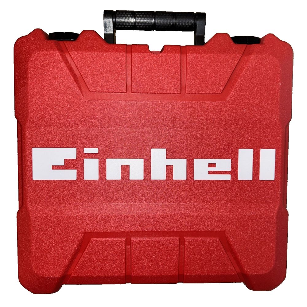Einhell E-Box S35 Hard tool Case 14 Inches – a red tool case with the word cibel on it