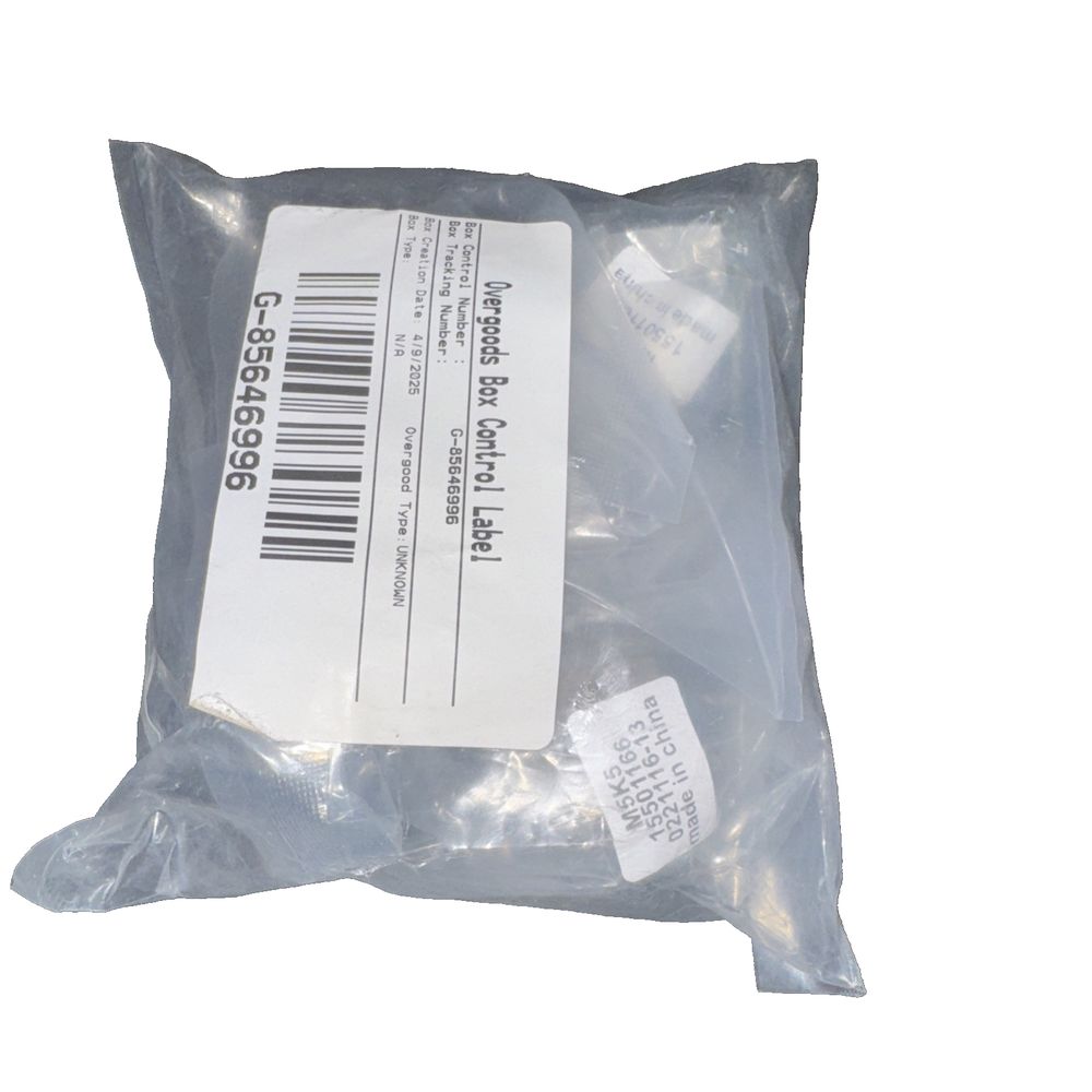 Walmine Silver Stainless Steel Knob Replacement 4 Pack WB03X25796 – a bag of plastic bags with a label on it