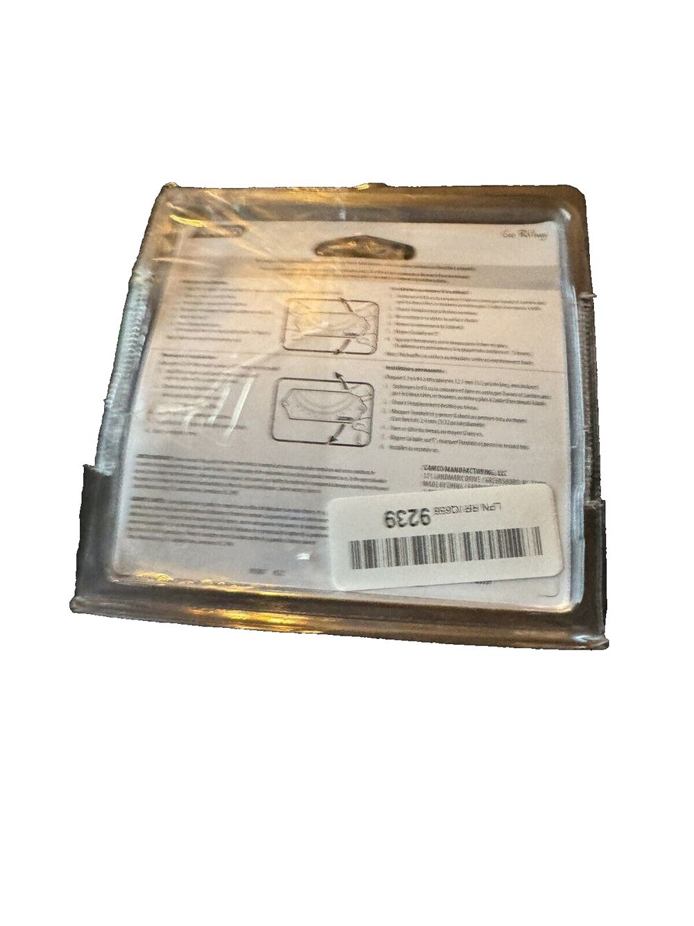 Camco Camper/RV Precision Curved Ball | Features Graduated Markings & Front-to- – a plastic tray with a label on it