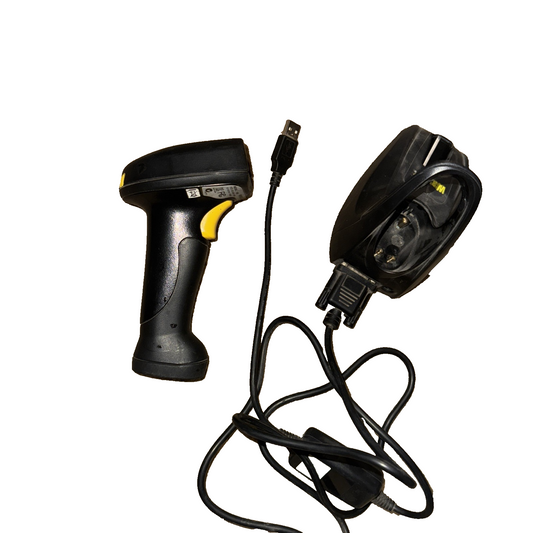 Wasp WWS-850 L Wireless Barcode Scanner Model 1266 (NO Power Cord) Extra Battery