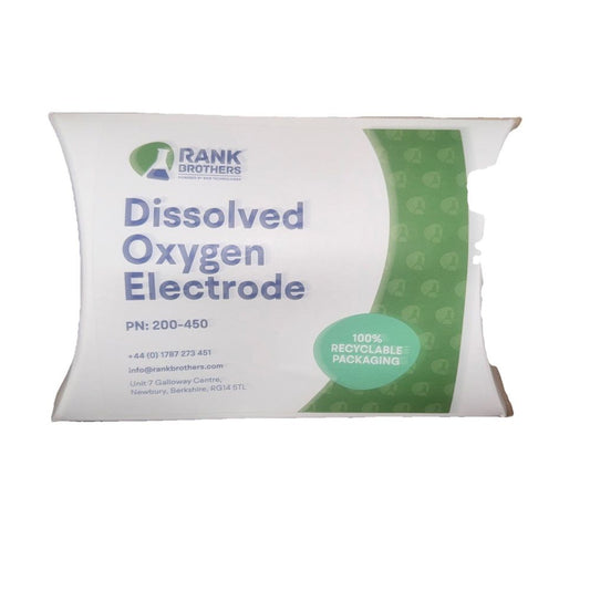 Rank Brothers Dissolved Oxygen Electrode 200-450, DaveyDooDeals – a white tissue with a green label on it