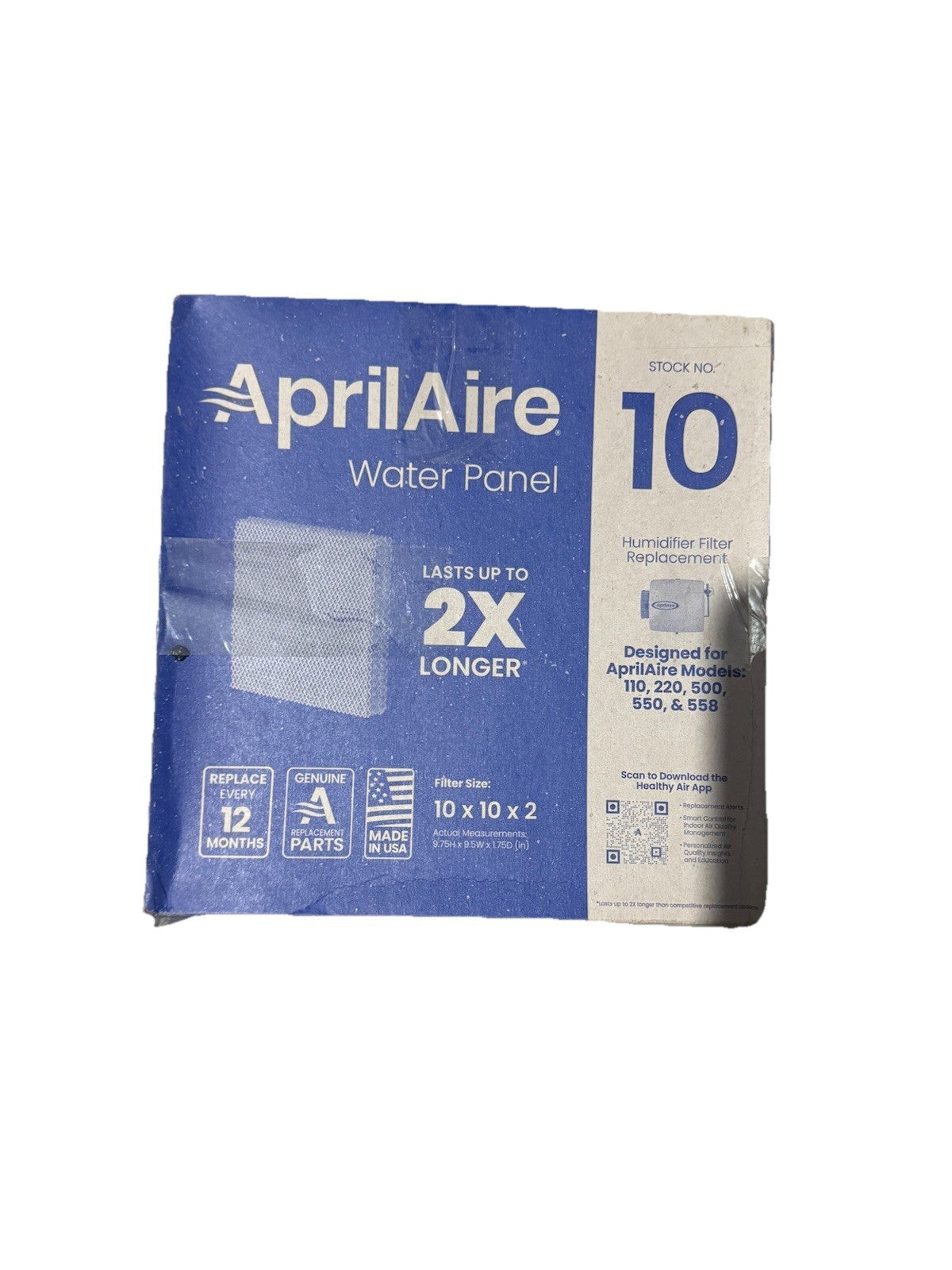 Aprilaire 10 Water Panel Evaporator 2 Pack