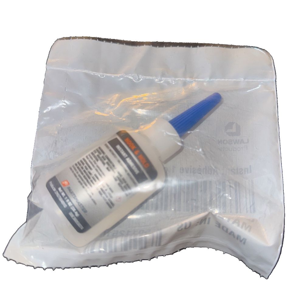 Hook & Hold Instant Adhesive 1 oz - Parts Master | Fast Bonding & Strong Hold – a bottle of paint and a bag of paint