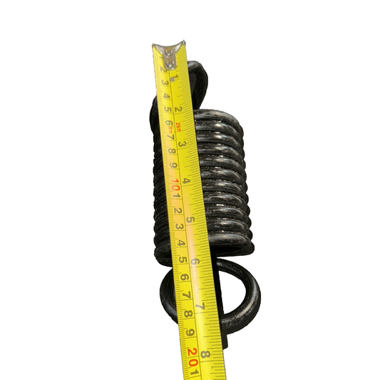 Black Coil Spring 7.75" length