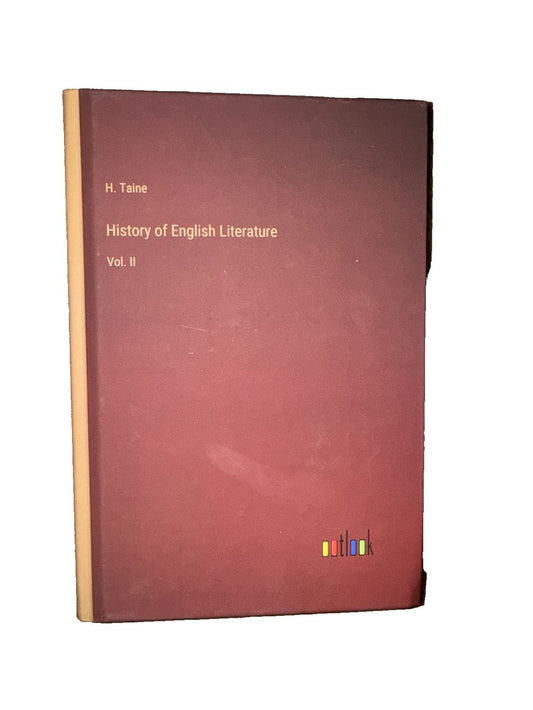 History of English Literature: Vol. II, DaveyDooDeals – a book with the title ' history of english literature '