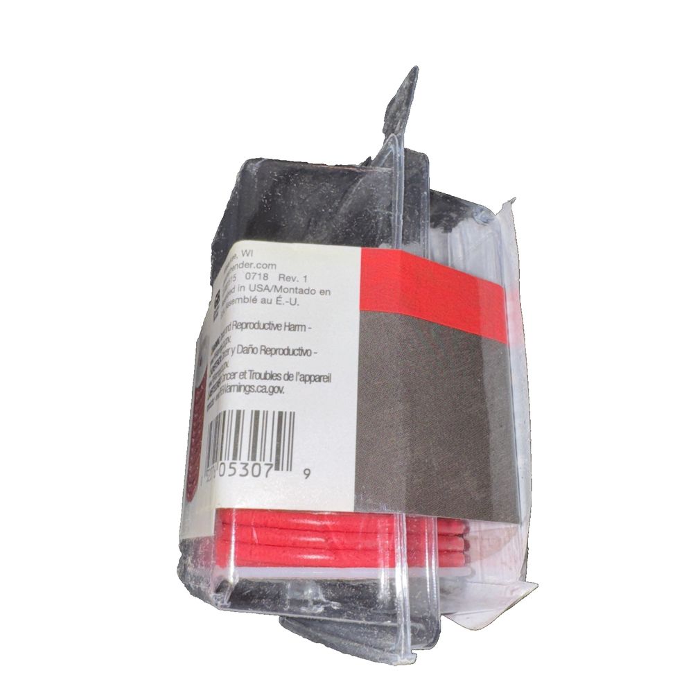 Gardner Bender AMW-328 GB Xtreme Primary Wire 35' 18 AWG, Red – a red and black bag of black powder