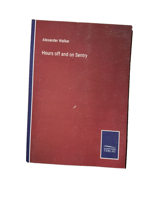 Hours off and on Sentry, DaveyDooDeals – a book with a red cover and blue trim