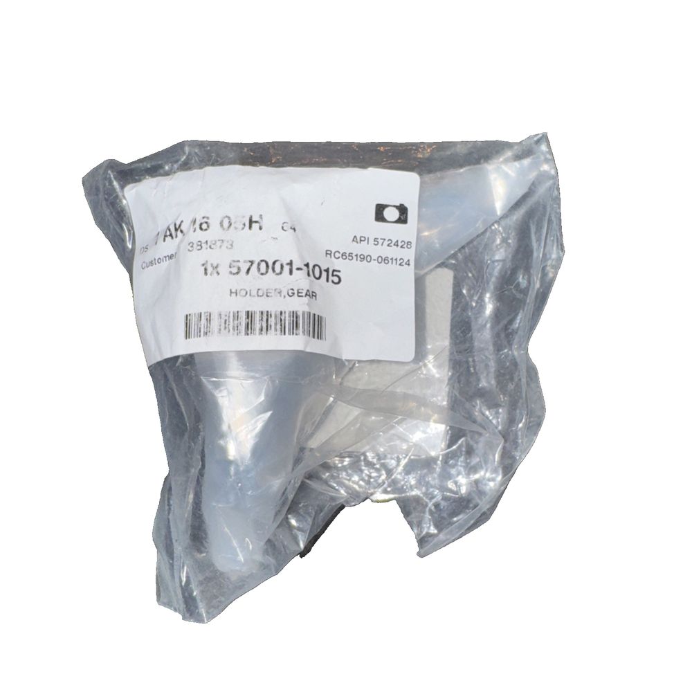 Kawasaki Holder Gear - 57001-1015 – a white plastic bag with a white plastic bag on it