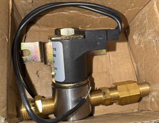 990-53 humidifier solenoid valve assembly, DaveyDooDeals – a box with a black hose and a black hose