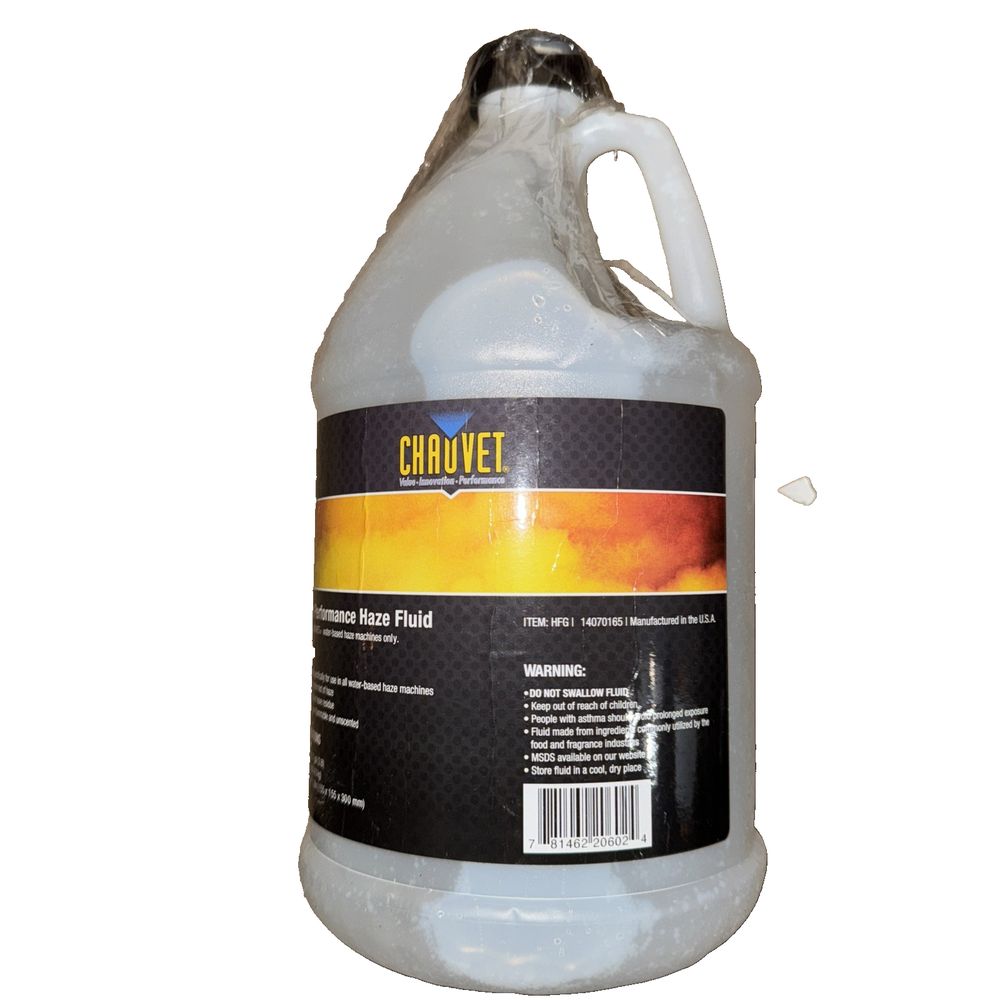 Chauvet Haze Fluid for Hurricane Haze 2 – a gallon of gravel cleaner