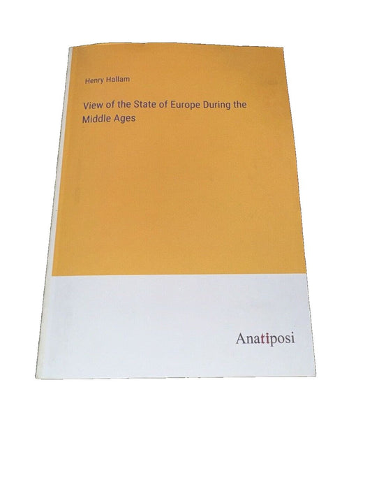 View of the State of Europe During the Middle Ages, DaveyDooDeals – the cover of the book, ' the world of space during the mides '