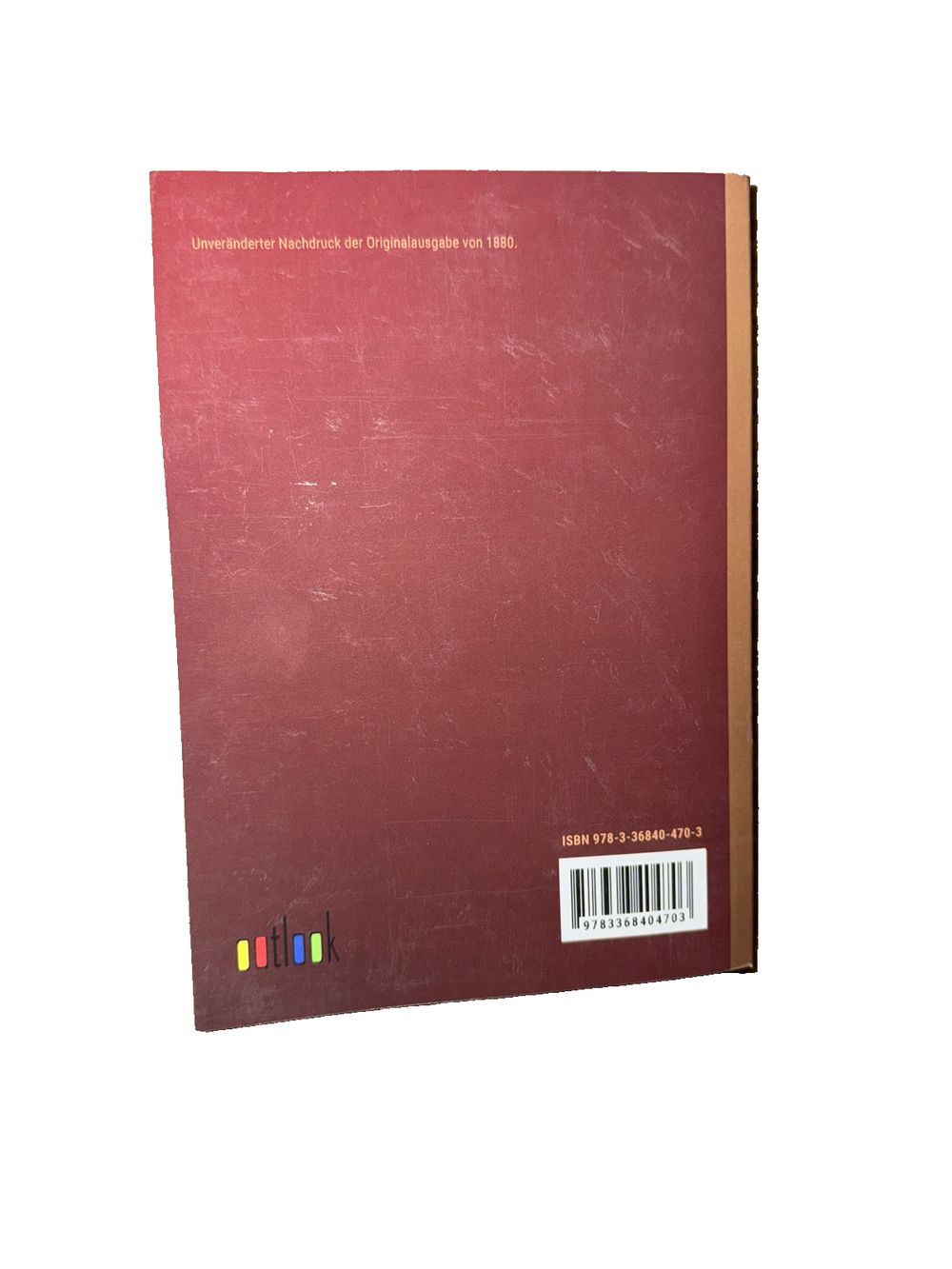 Lehrbuch der Physik, DaveyDooDeals – a red book with a white background