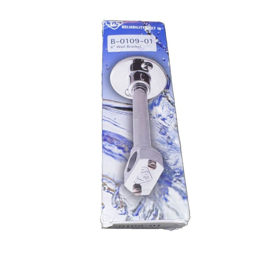 TS Brass B-0109-1 6-Inch Wall Bracket, Chrome, DaveyDooDeals – a white and blue bottle opener with a white handle