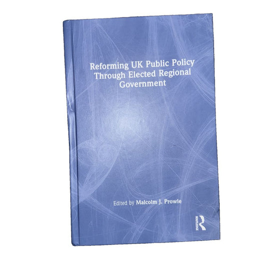 Reforming UK Public Policy Through Elected Regional Government, DaveyDooDeals – the book cover for the book ' s title, showing the title of…