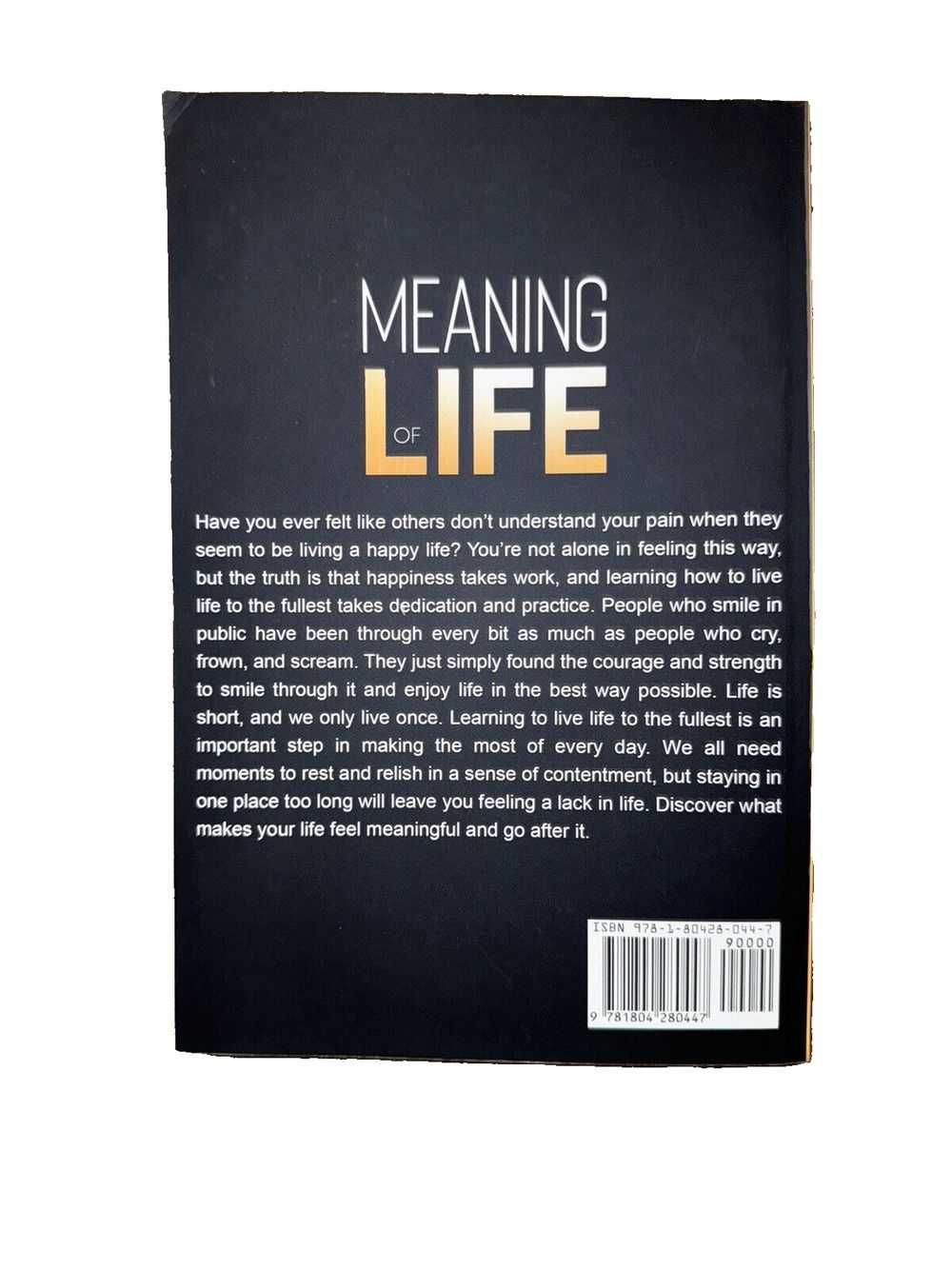 Life Changing Book: Meaning of Life - Do You Know The One Thing You've Been Miss, DaveyDooDeals – the book cover for men ' s life