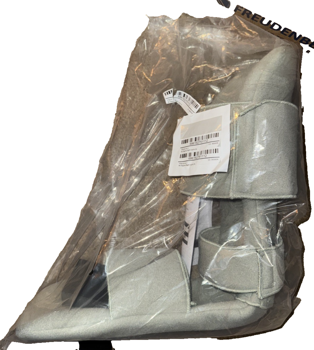 Padded Night Splint 90 Degree Immobilizing Stretching Sleeping Boot FTB132-XL-2