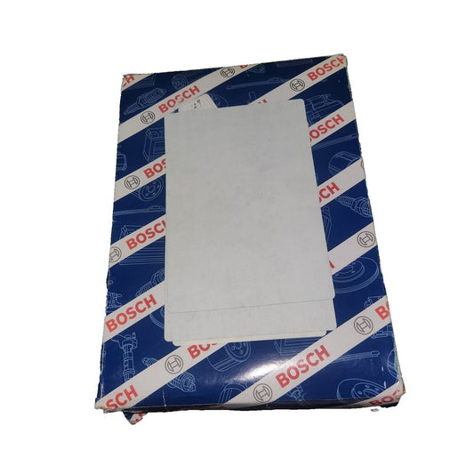 BOSCH C3789WS Activated Charcoal Workshop Cabin Air Filter - Compatible With Sel – a piece of white paper with blue and white stripes