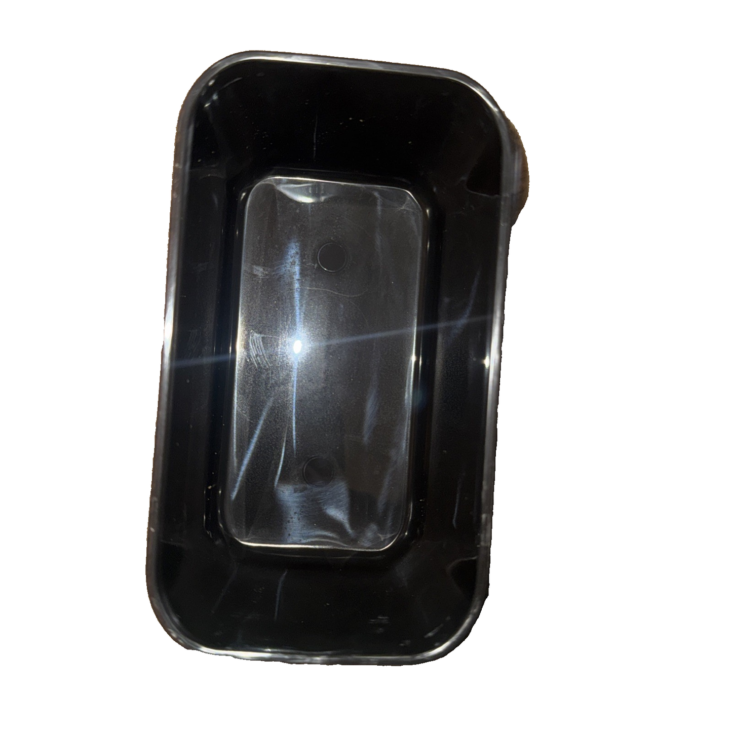 Black Butter Dish With Built in Spreading Knife