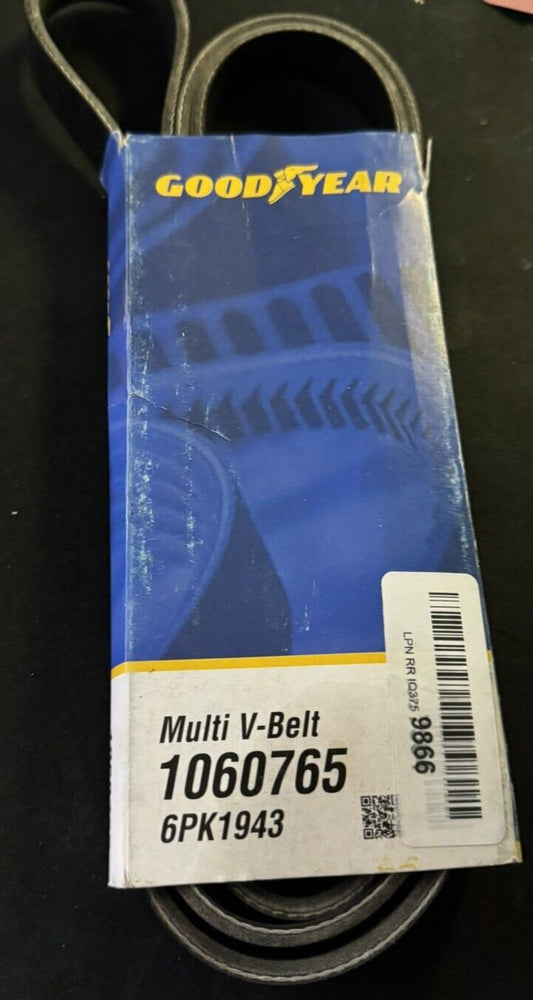 Goodyear Belts 1060765 Serpentine Belt, 6-Rib, 76.5" Length – a box of cobye belts