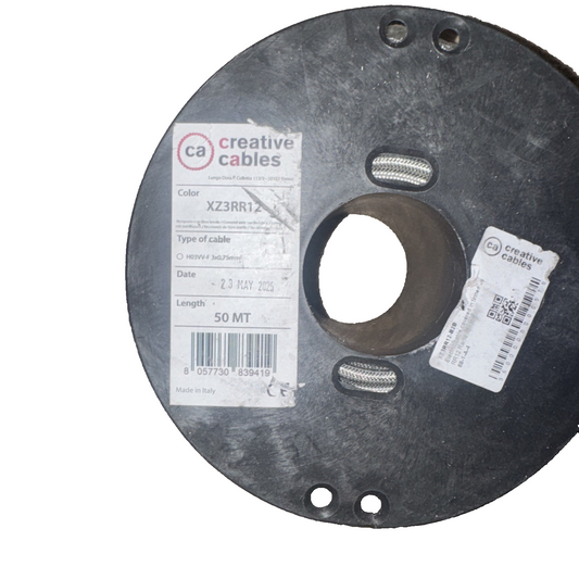 Creative Cables XZ3RR12 H03VV-F 3x0.75MM 50 meters