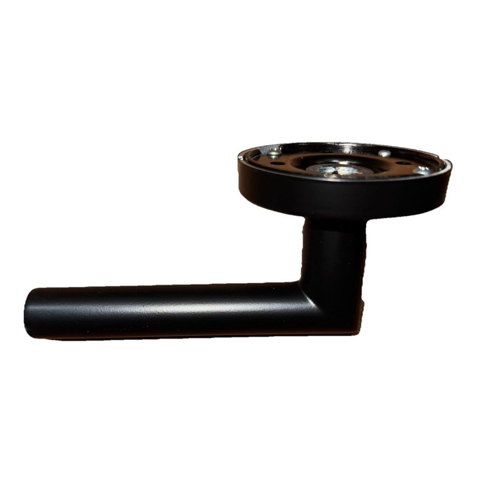 Weiser Milan Matte Black Front Door Handle with Lock 6 Pack, DaveyDooDeals – a black pipe holder with a metal pipe
